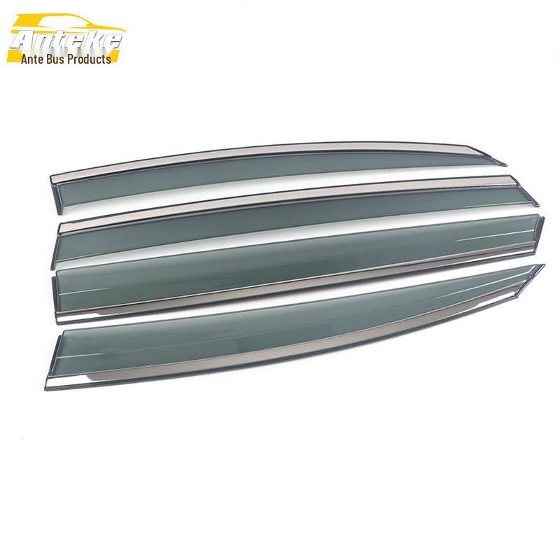 

Совместим с 19 моделями Jiaji, Накладка-дождевик из нержавеющей стали - 3D яркая полоса, внешний аксессуар.