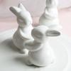 Solid Color Rabbit Ceramic Tray, Cake Rack, Dessert Tray, Fruit Tray, Sushi Board, Wedding Dessert Display Tool, Home Decoration