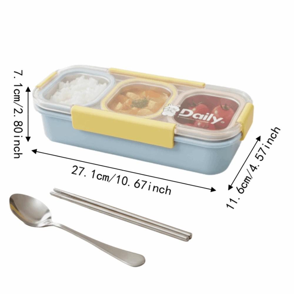 Portable Insulation Lunch Box Microwaveable Thermal Insulation Lunch Box School Students