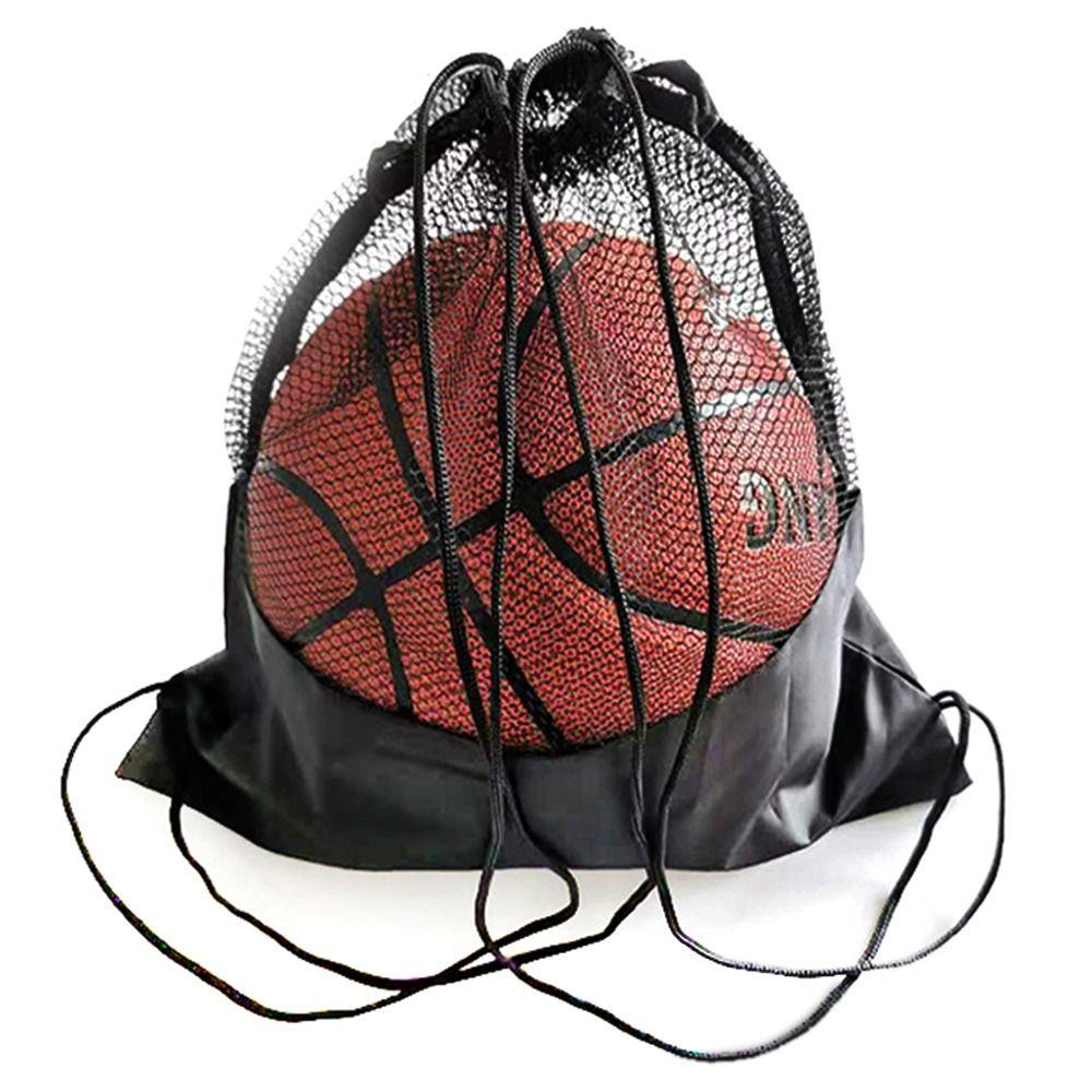 Oxford Basketball Cover Mesh Bag Black Portable Volleyball Ball Storage Bags Ball Storage Backpack Football Balls