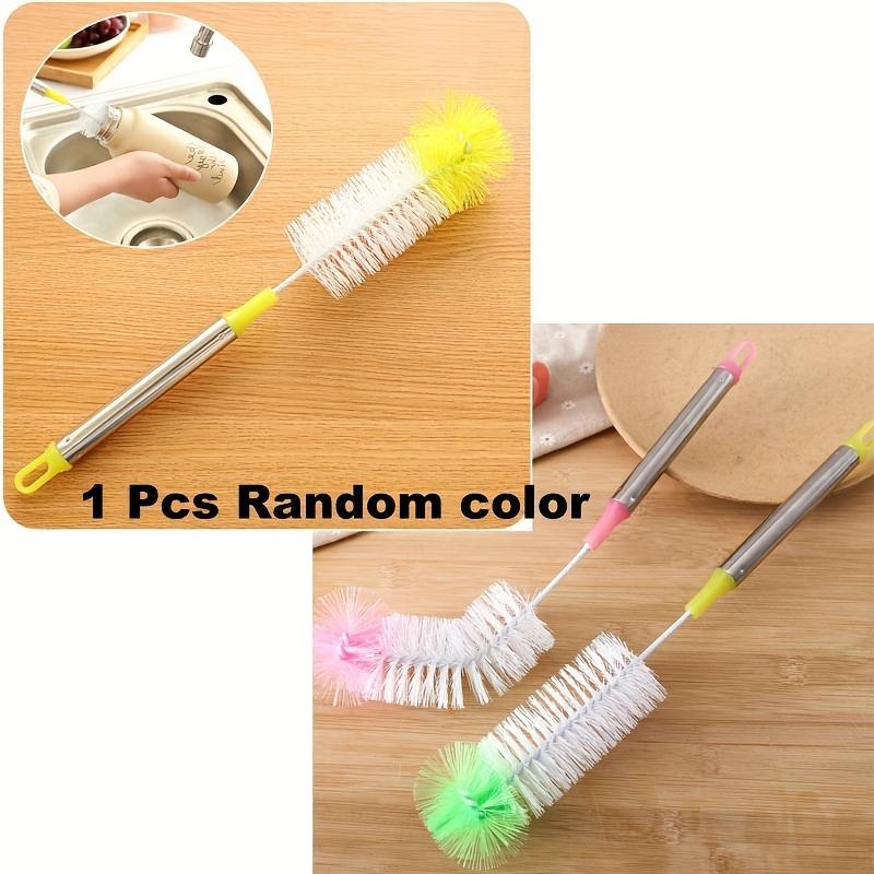 Long Handle Bottle Cleaning Brush for Narrow Neck Wine Beer Thermos Sport Water Glass Bottles