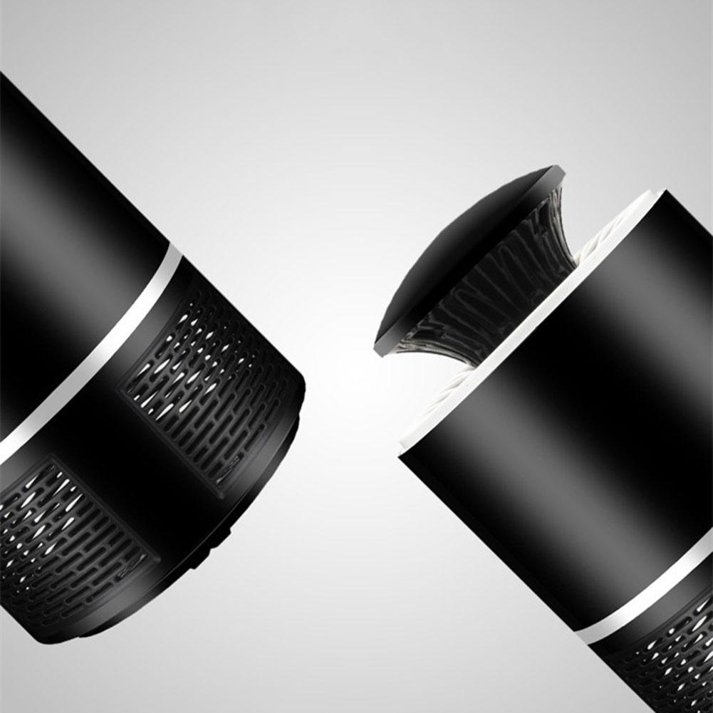 Mute Mosquito Killer Lamp USB Bug Insect Trap Radiationless Light (Black)