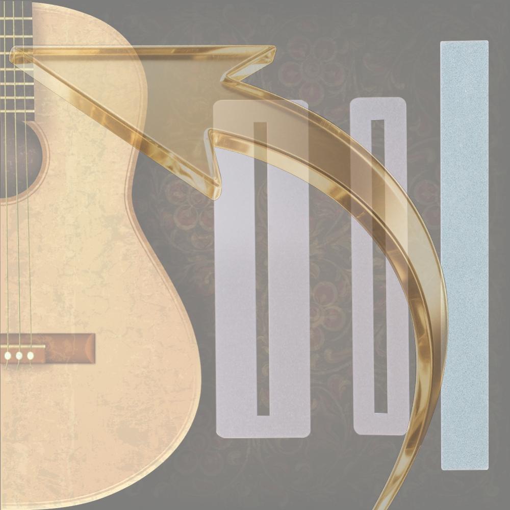Guitar Fret File Set Stainless Steel Guitar Frets Polishing Tool Bendable Professional Replacement Practical Guitars Accessories China Mainland