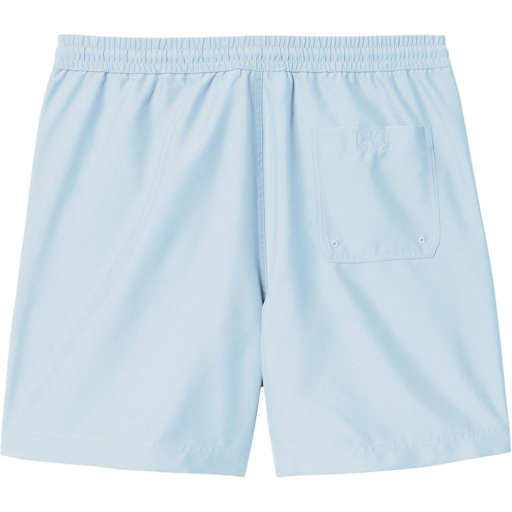 Carhartt WIP Chase SS25 Swim Trunks Mesh Lining Side Seam Pocket Logo Embroidered Swim Shorts Men Swim Trunks Light-Blue I035062-2VL-XX