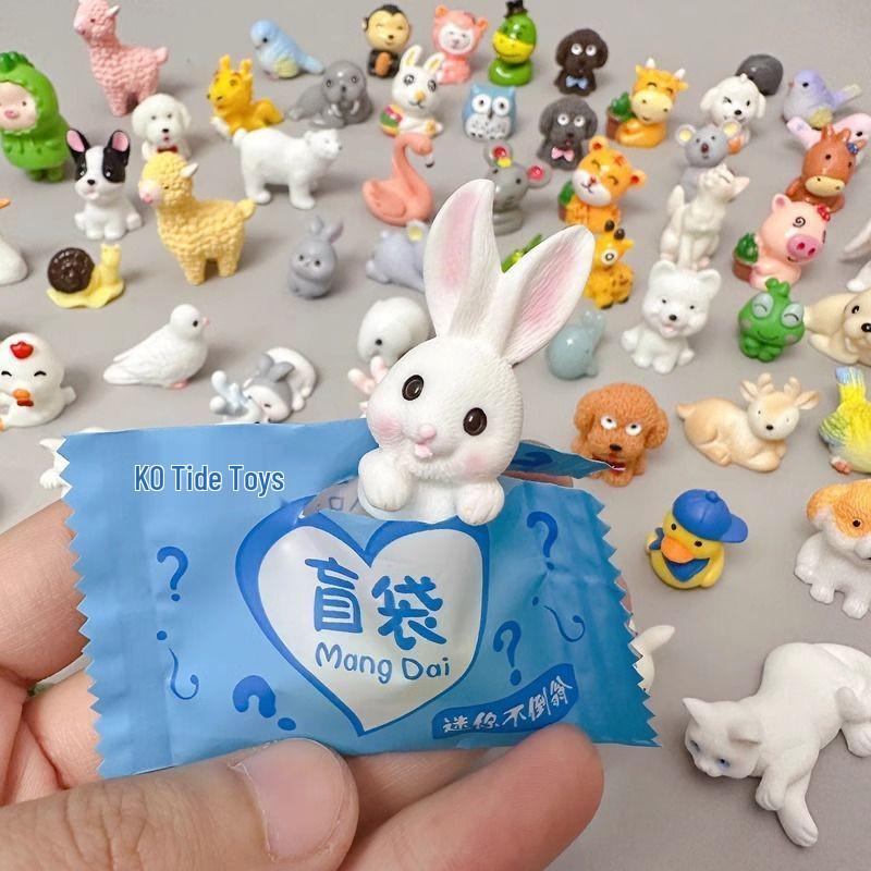 Miniature Animal Blind Box Toys for Kids: Simulation Toy Dolls and Unique Gifts