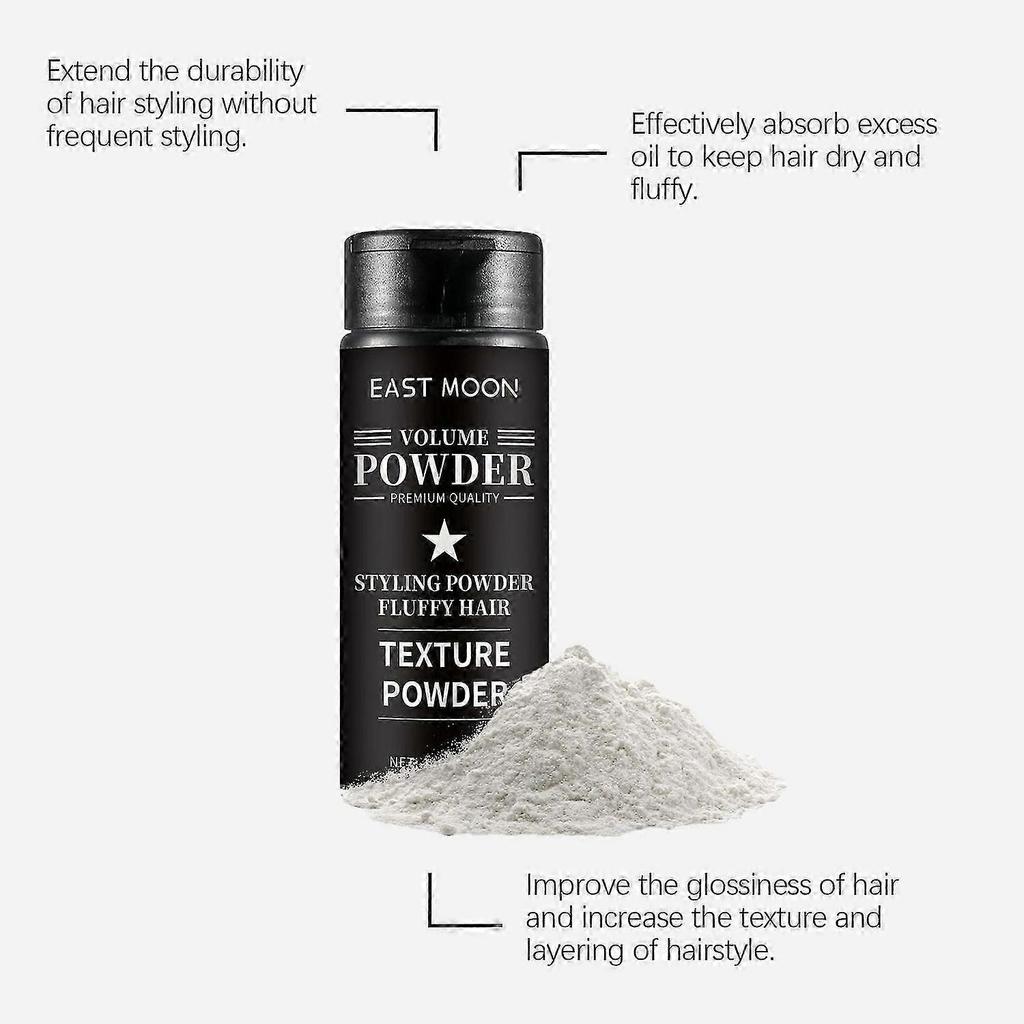 Hair Styling Powder, Volume Powder, Hair Texture Powder - Instantly Adds Texture & Volume, Matte Finish, Strong Hold