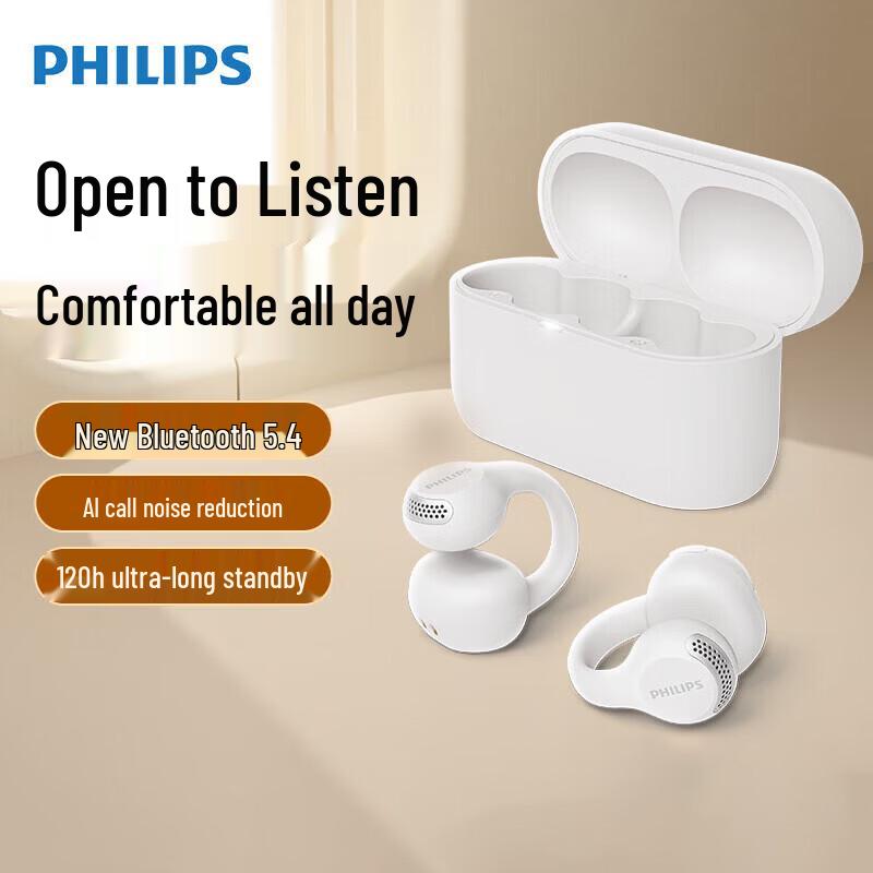 

Philips TAQ2000 Wireless Open-Ear Bluetooth Headphones