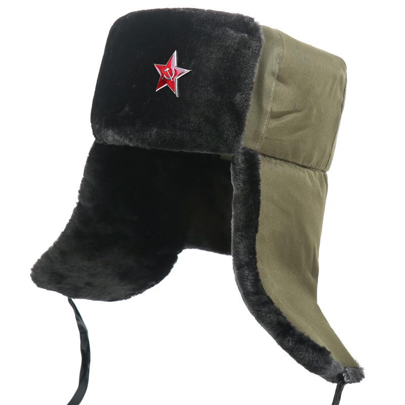 Buy Soviet Badge Pilot Hat Outdoor Warm 