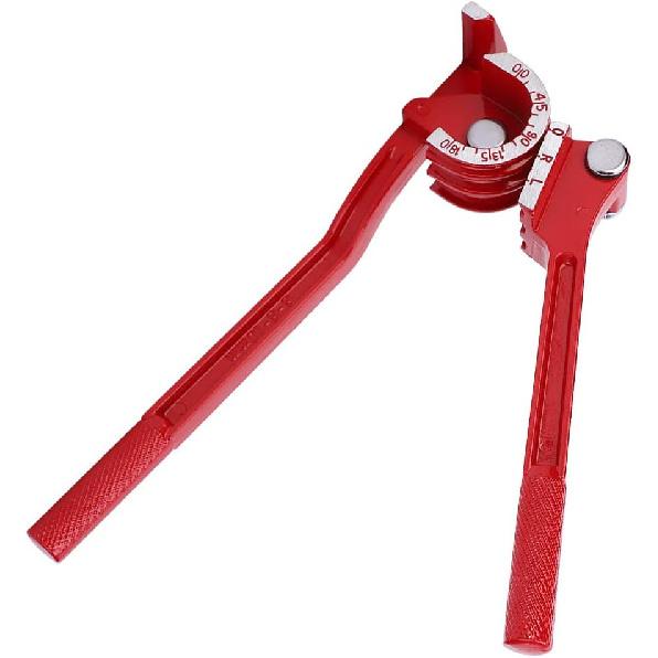 Rohrbieger, 180° Rohrbieger 3-Nuten 1/4'' 5/16'' 3/8'' Handheld Schlauchbieger Aluminium Kupferrohr Biege-Winkelwerkzeug