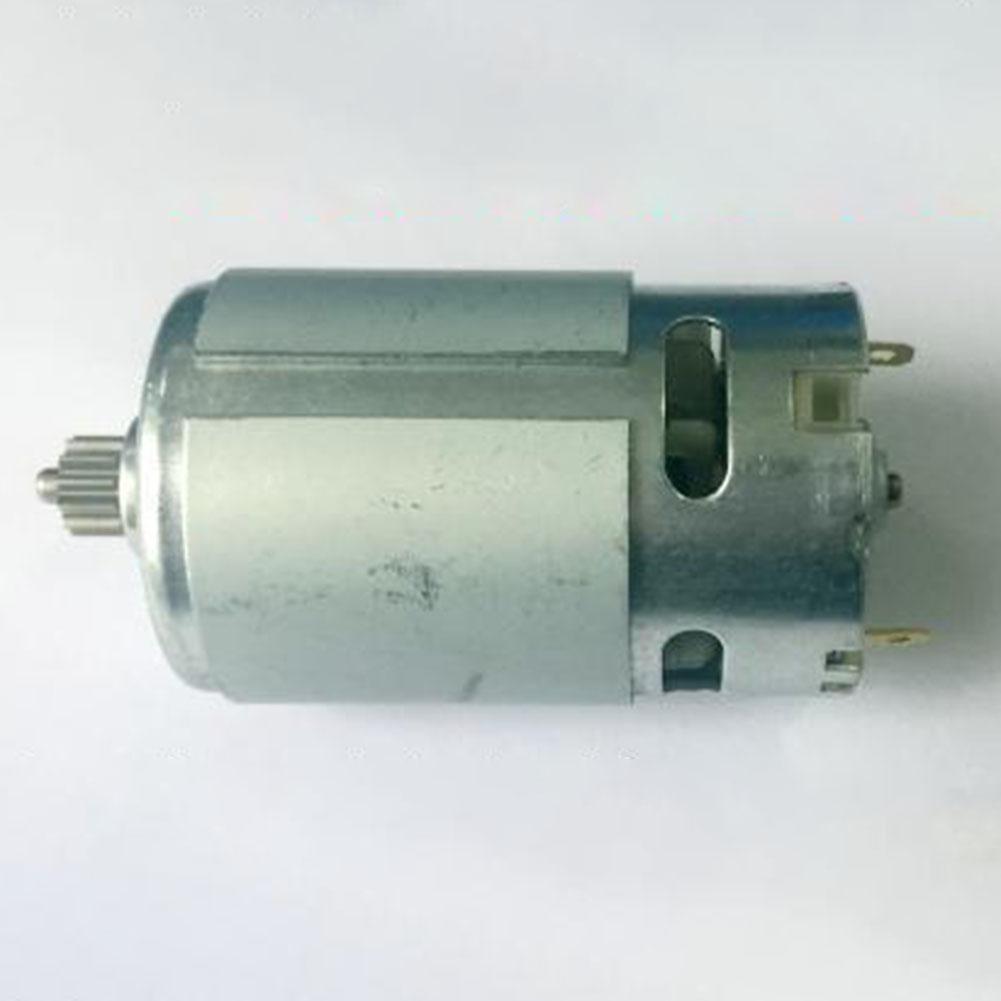 RS550 12V DC Motor With Two-Speed 12-Tooth Rotor 400-19500rpm High Torque Gear Box For Electric Drill Power Tools Motor Parts