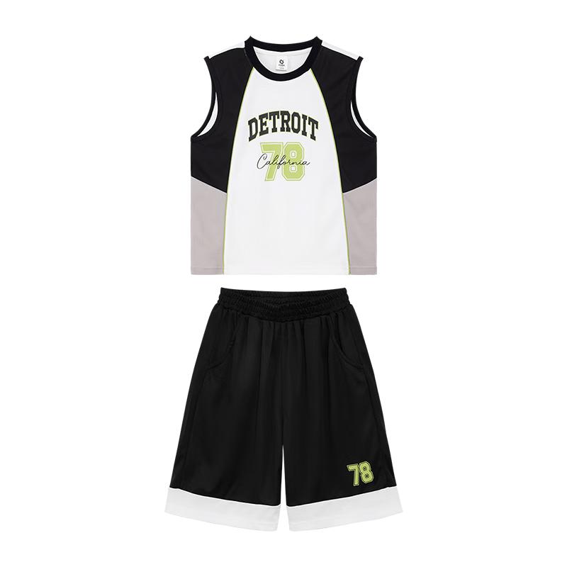Boys' Academy Style Cool-Touch Sports Vest & Shorts Set