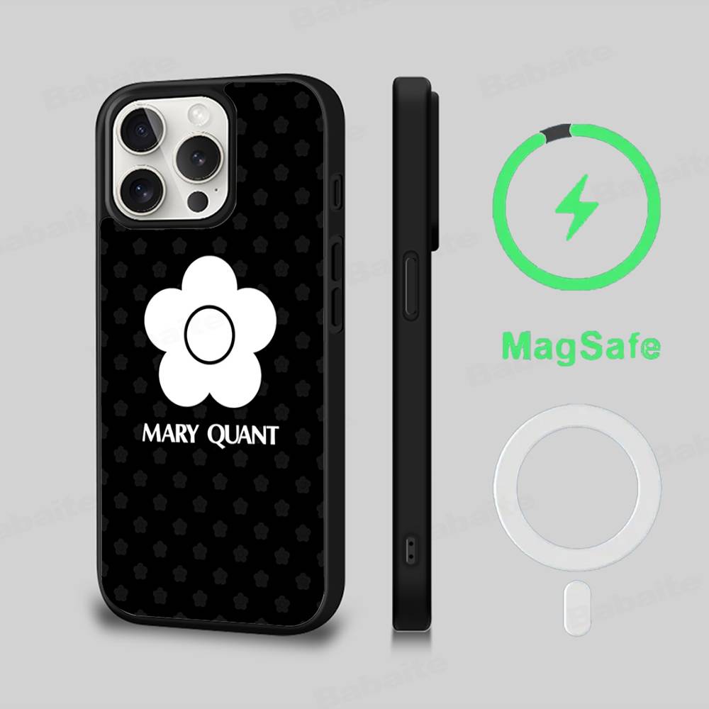 GOOD Brand Q-QUANT MARY Phone Case Magnetic Case For IPhone 16 14 13 12 11 15 Pro Max Plus For Magsafe Wireless Charge Cover