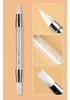 Double-Ended Silicone Nail Art Pen for Dotting, Shaping, and Rhinestone Application
