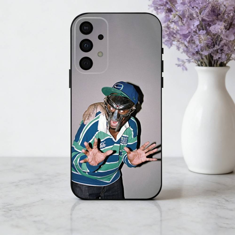 M-MF-DOOMs-RapperS  Phone Case For Samsung Galaxy A73,A72,A71,A70,A53,A52,A51,Soft Silicone Black Cover