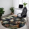 Warhammer 40K Printed Round Rug Carpet Chair Rug Area Rug Entryway Doormats,for Office Chair Living Room Bedroom Kitchen Room.
