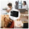 Mail Organizer For Desk Acrylic File Holder Clear Acrylic Postcard Sorter Stand For Counter Table Tabletop Home Studio School