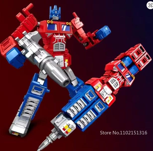 2IN1 Transformation Robot Toy Deformable Ballpoint Pen Rotary Joint Robot Deformation Action Figure Model Toys Deformed Robot