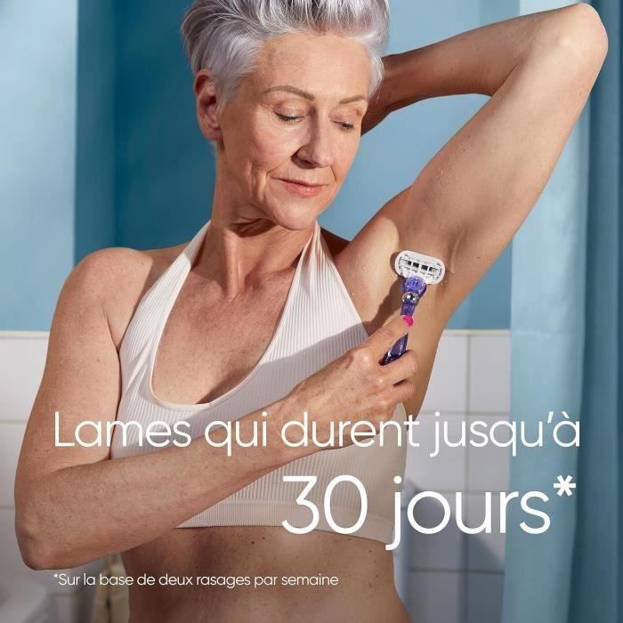 Lames De Rasoir - GILLETTE VENUS - Deluxe Smooth Swirl - Lot De 10 - 5 Lames - Ruban Hydratant