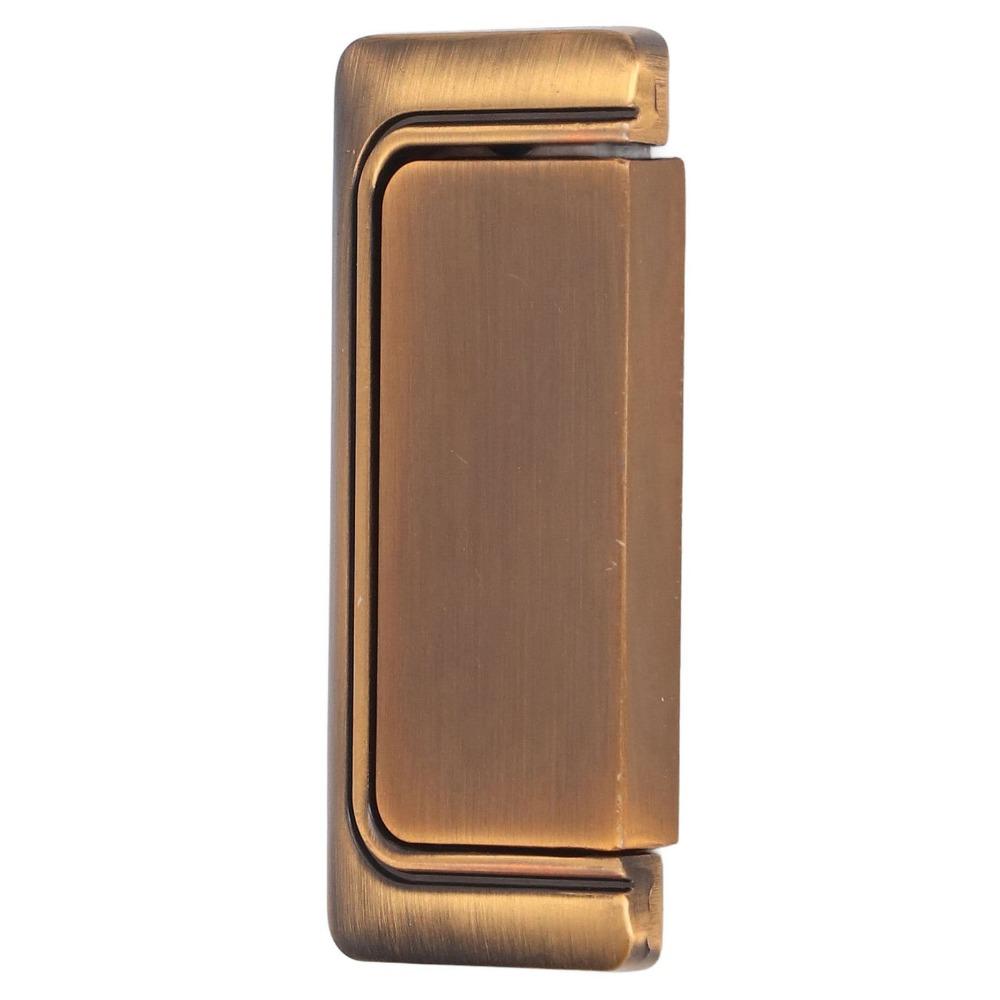 Antique Bronze Door Handle Zinc Alloy Flush Pull Handle Simple Concealed Handle  Wardrobes