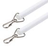 Pack of 2 Plastic 12Inch Curtain Pull Wand Drapery Control Pull Rod Stick with Hook for Opening and Closing Curtain