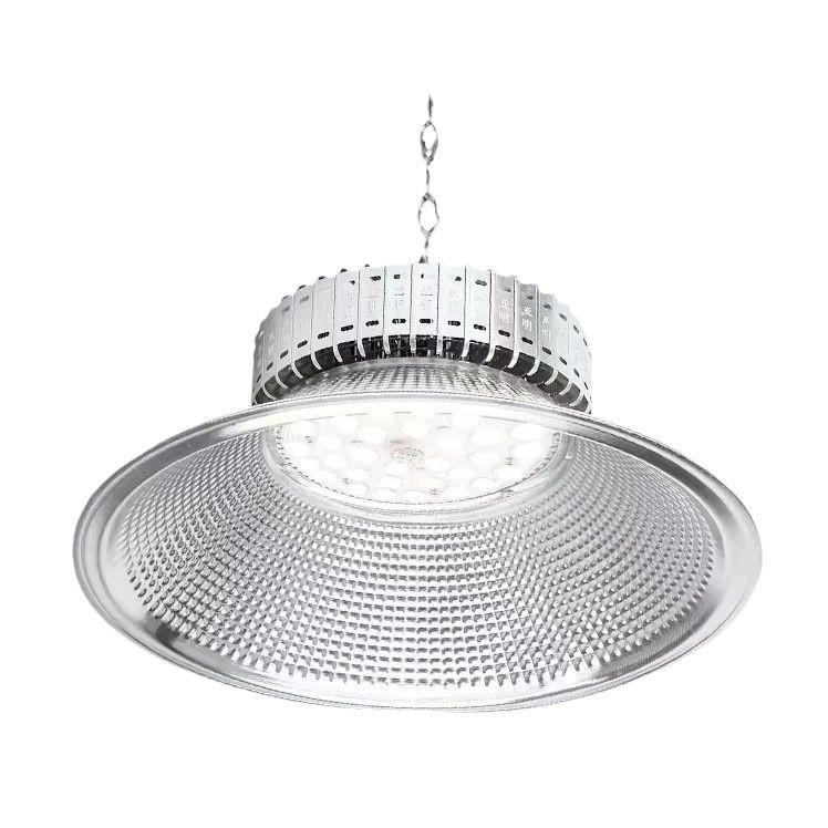 Yaming LED Industrial Pendant Lamp 100W-300W for Workshop, Warehouse, or Factory - Fin Type Design White Light