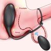 Remote Control Anal Plug with Cork Ring for Men Prostate Massage Vibrator Anal Unisex Gay Anal Sex Toys Butt Plug for Adults 18+