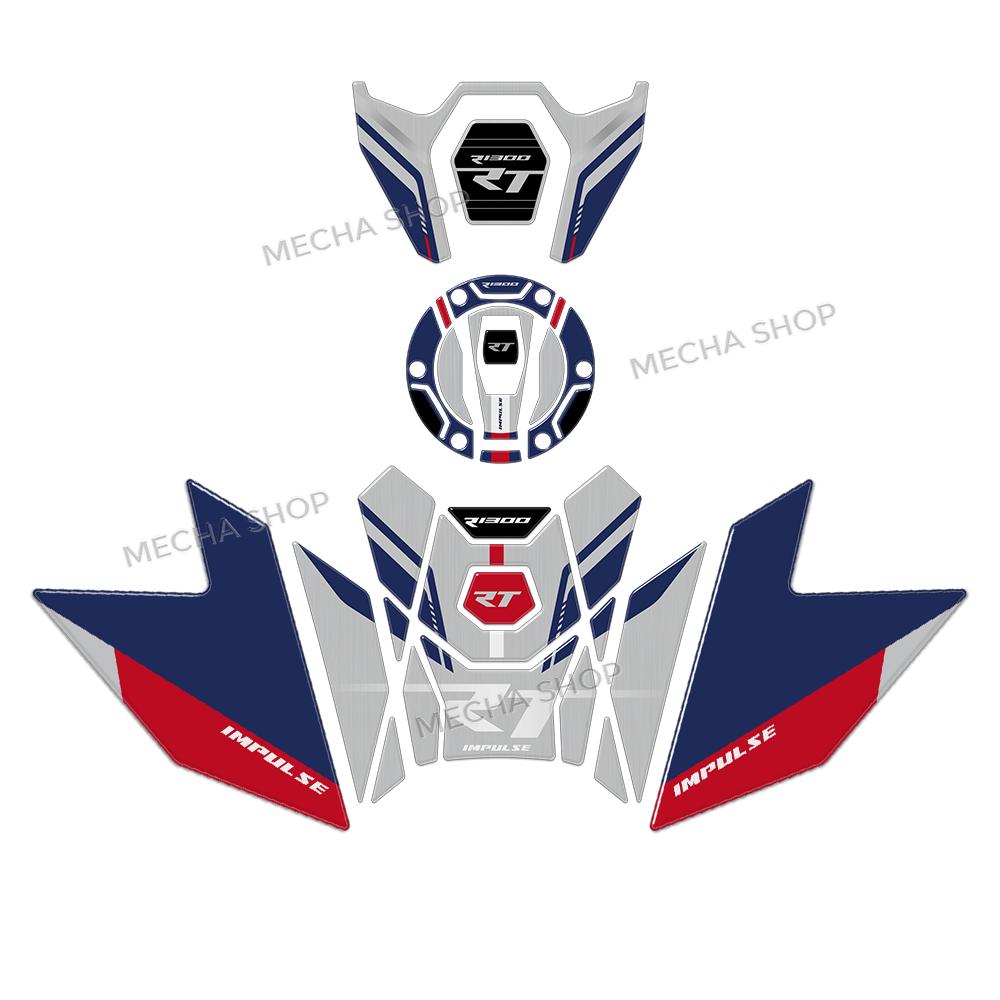 R1300RT Sticker Motorcycle Decal 3D Resin For R 1300RT 2025 Tank Pad Protection Accessories