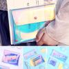 Laser Pouch Makeup Bag Pencil Case 3 Sizes Waterproof PVC Cosmetic Organizer Stationery Storage Bag