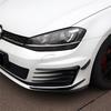Front Bumper Splitter For VW GOLF 7 MK7 Gti 2013-2016 Fog Light Cover Air Vent Trim Flap Canards Body Kit Parts Accessories