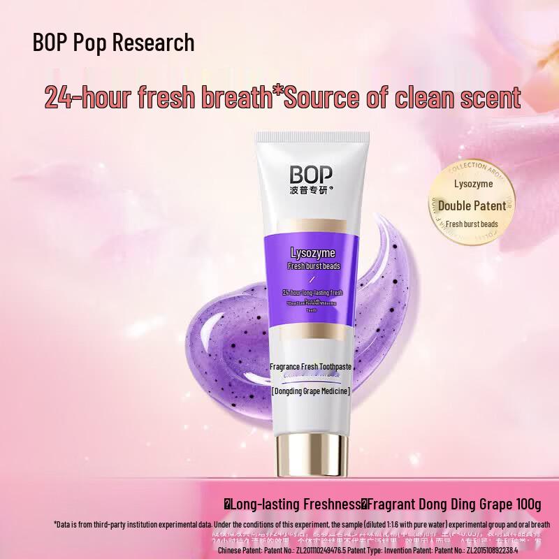 Bop 24-Hour Fresh Breath Toothpaste