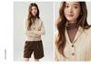 Women's Cashmere Sweater: 2026 Autumn/Winter Shawl Collar Cable Knit Cardigan - Versatile, Flattering, and Warm.