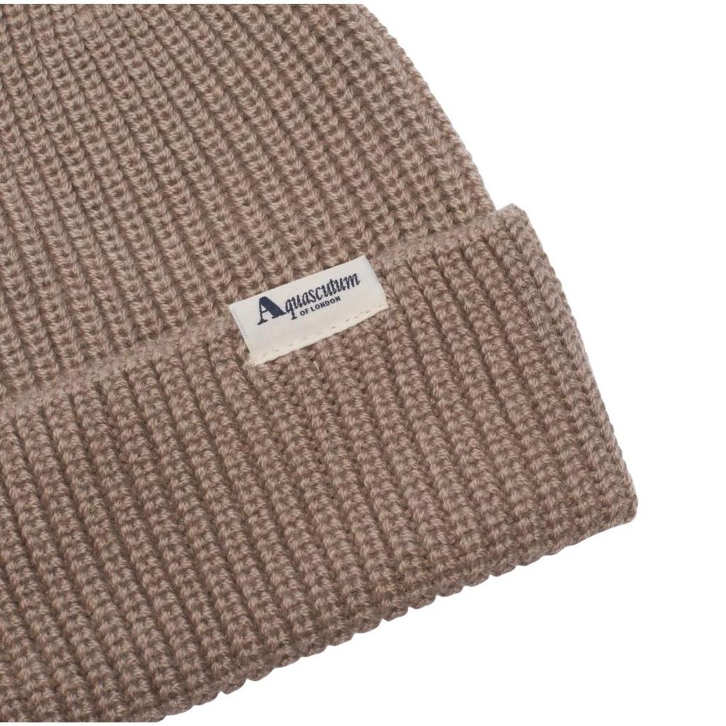 Aquascutum Unisex Adult Active Logo Wool Blend Insulating Outdoor Beanie