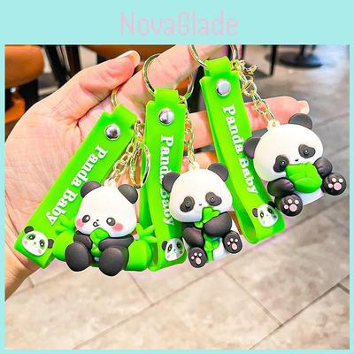Adorable Porte-clés Panda de Chengdu Mignon Dessin Animé Souvenir Porte-clés Pour Cadeaux Et Objets de Collection