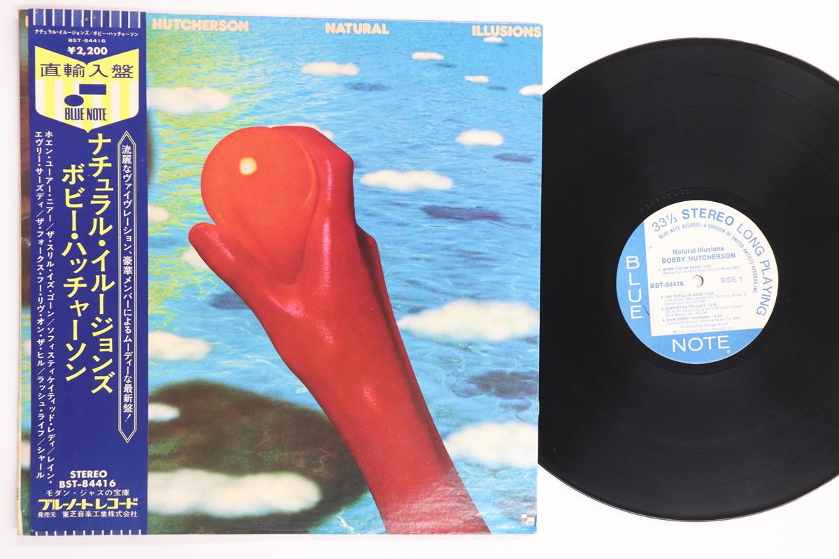 

LP Record BOBBY HUTCHERSON - Natural Illusions BST84416 BLUE NOTE 1972 US Obi Jazz Used