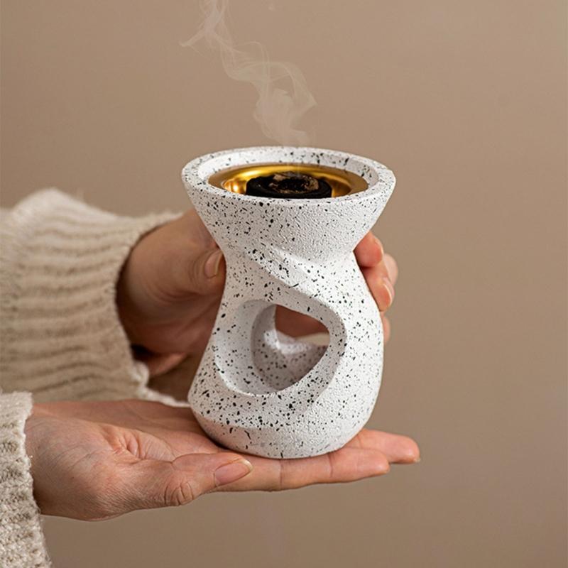 Elegant Middle Eastern Incenses Holder Aromatherapies Incenses Burners Heat Resistant Resin Decors for Aromas Lover