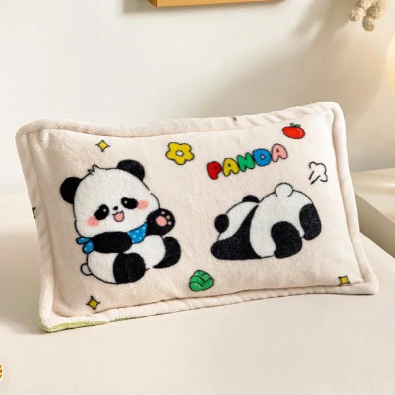 1pc Cartoon Pillow Cover , Warm Kids Pillow Case ,Winter Bedding Pillowcase ,A Class Pillowcovers for Kids Children Baby Newborn