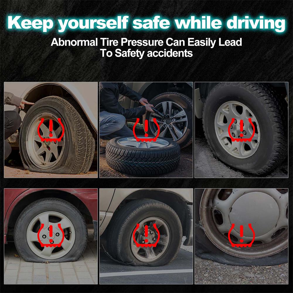 Car Tire Pressure Sensors Interal Sensors TPMS Sensors Auto Accessories 433MHz for Buick GMC Chevrolet Holden LEEPEE For Cadillac Mahindra Tata