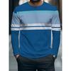 Pullover Uomo Girocollo Semplice Versatile Comodo Manica Lunga Traspirante Moda Maniche Lunghe Uomo
