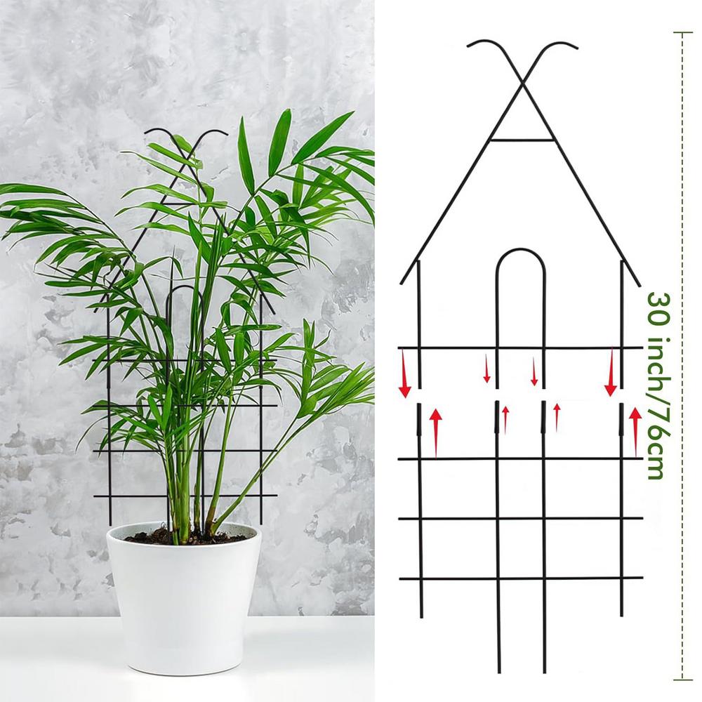 Trellis For Potted Plants Universal Stable Metal Houseplants Support Potted Plant Garden Trellis Stakes For Vine Ivy Clematis