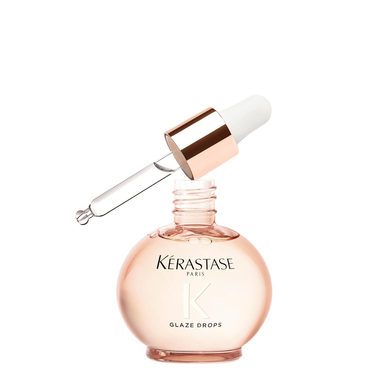 Kerastase Gloss Absolu Hair Oil glossy hydrated like water. lightweight that leads shiny hair. those who desire lightness shine manageability. 45mL