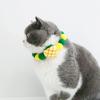 Dress up Your Pet with this Colorful Pompoms Collar for Christmas Photo Props for Small Medium Dogs, Cat
