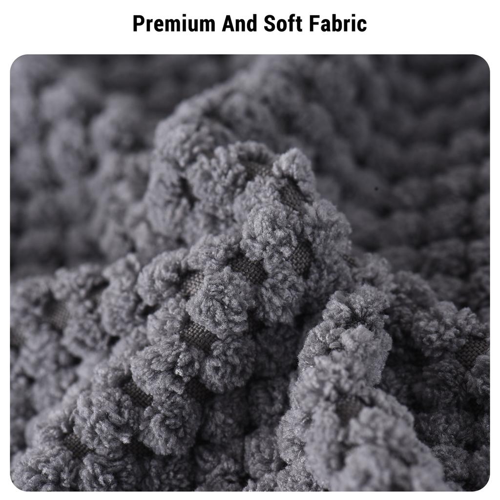 Dog Stairs for Small Dogs 3 Tier Dog Ramp with Polar Fleece Cover for Bed and Couch Non Slip Indoor Slope Stairs for