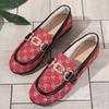 Women Loafers Comfortable Low Heel Summer Shoes Print Casual Slip-On Sneakers Colorful Large Size Flat Bottom Single Shoes Women
