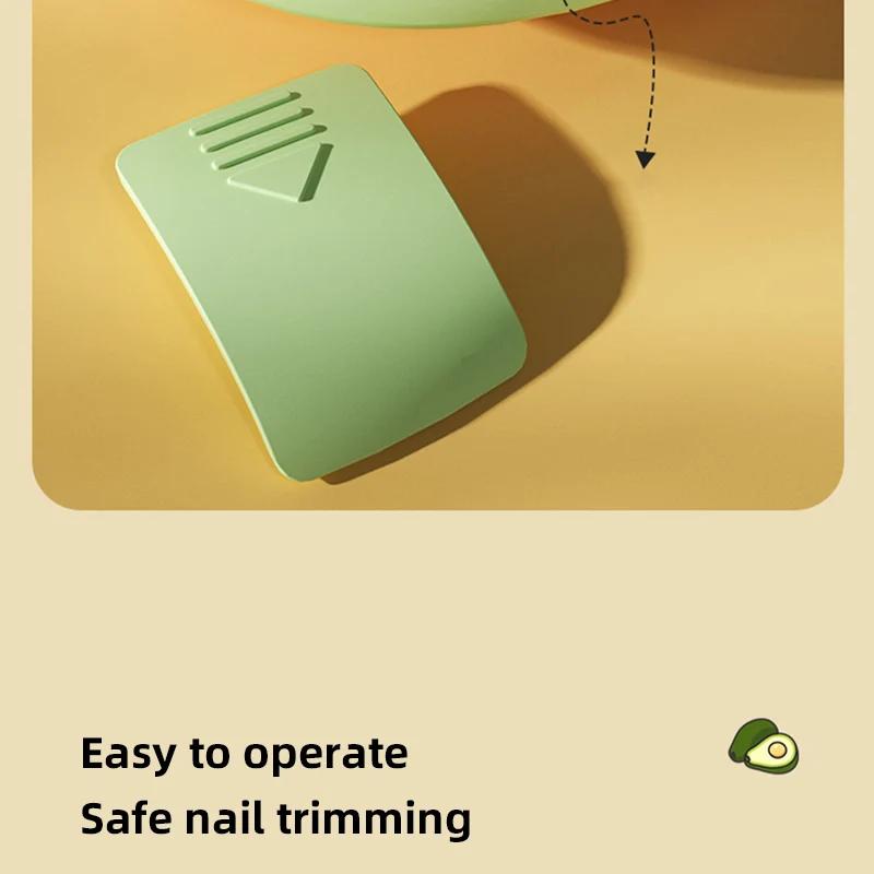 Cat Nail Clippers with Light Round Hole Dog Nail Clippers Dog Nail Cutter Grinder LED Light Blood Line Pet Supplies