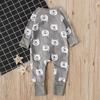 Toddler Infant Baby Boys Girls Romper Jumpsut Playsuit Long-sleeves Pants Romper Outfits