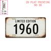 Pc Retro Aluminiumschild D Flachdruck Wanddekor Wiederverwendbar Vintage Stil Ideal für Man Cave Bar Garage Café Liv