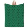 W-Wicked 2 Musical Movie Glinda Elphaba Blanket  Soft Novelty Plush Throw Blanket For Boy Girl Couch Chair Cover