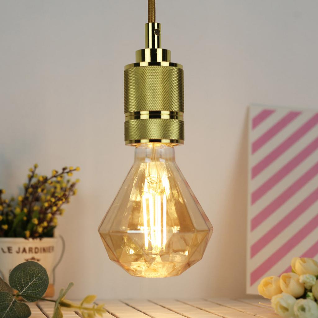 LED Glühbirne E27 4W Vintage Dekorative Filament Lampe für Kronleuchter Wand Lampe 220V Warmes Licht