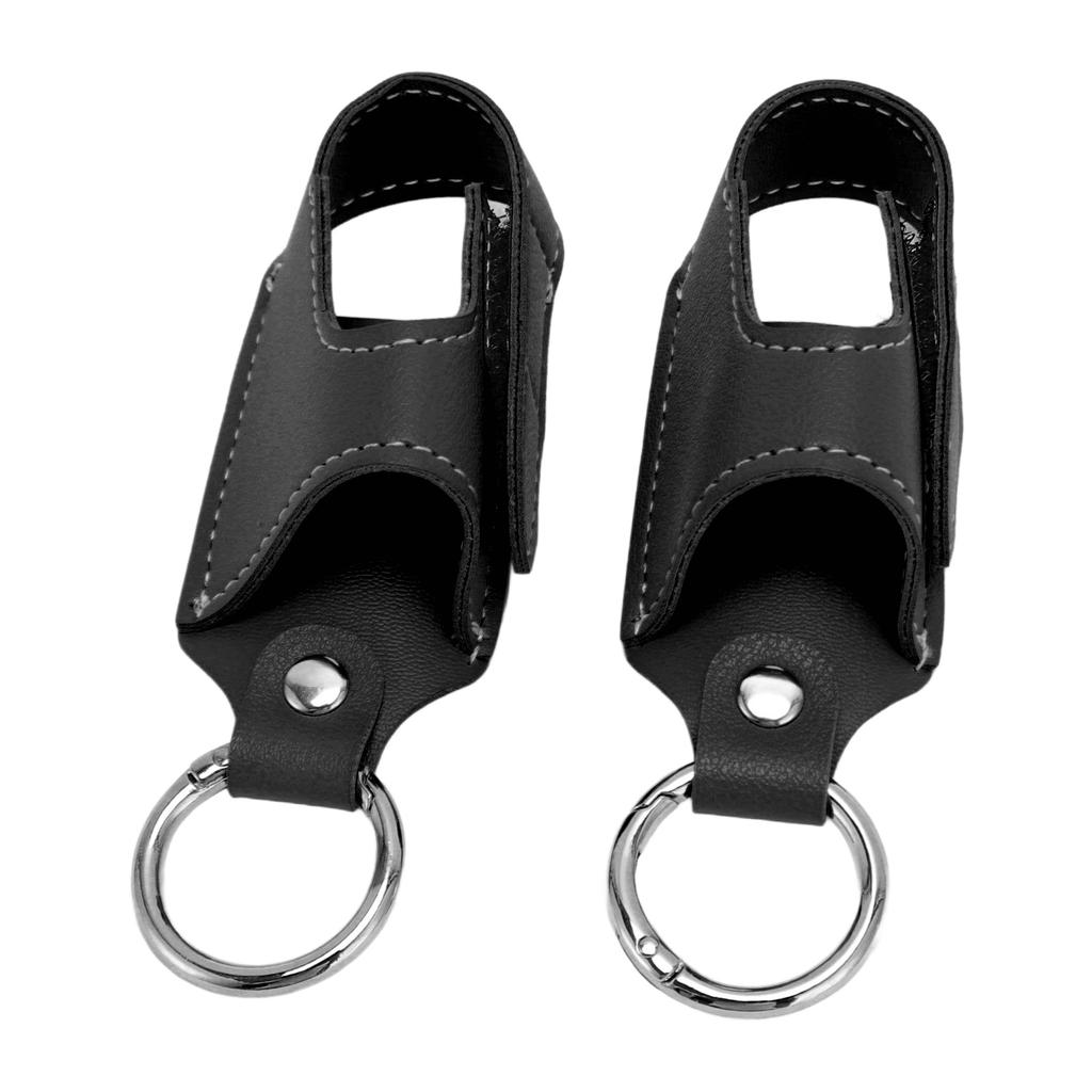 2pcs Asthma Inhaler Holder Portable Storage Protective PU Leather Asthma Inhaler Case for Travel