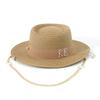 Zomer Strooien Hoeden voor Dames Lint Decoratie Elegante Dames Feestjurk Hoeden Reizen Strand Zon Hoed Chapeau Femme